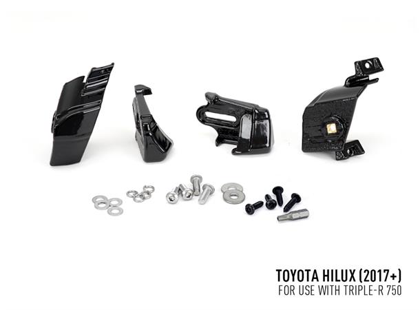 Lazer® Grill-braketter for Triple-R 750 Til Hilux 2017+