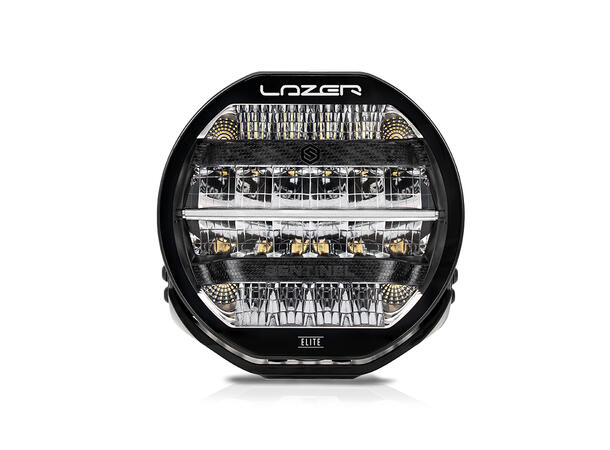 Lazer® Sentinel 9 ELITE Black Med Parklys. 15232 Lumen
