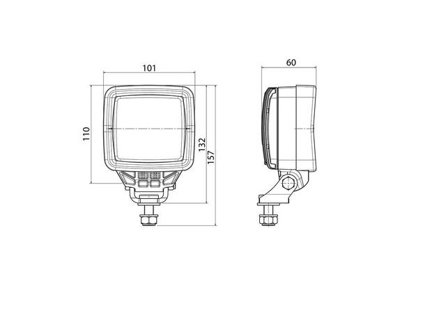 ABL 10 LED ARBEIDSLYS FLOOD 