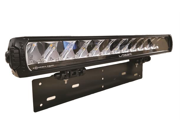 Lazer Lyspakke med TR1250 Universal. Med skiltbrakett