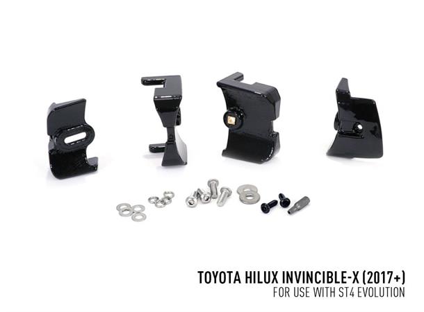 Lazer® Grillkit med ST4 Evolution Til Toyota Hilux Invicible-X 2017