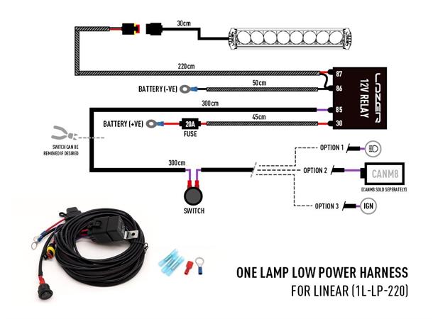 Lazer® Roof Kit med Lazer Linear 42 Til Mitsubishi L200 15-19 uten rails