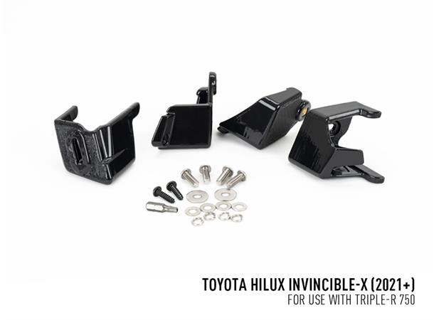 Lazer® Grill-braketter for Triple-R 750 Til Hilux Invicible-X 2021+