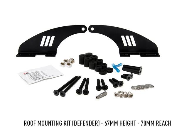Lazer® Roof Kit med Lazer Linear 48 Til Land Rover Defender 83-16 u/rails 