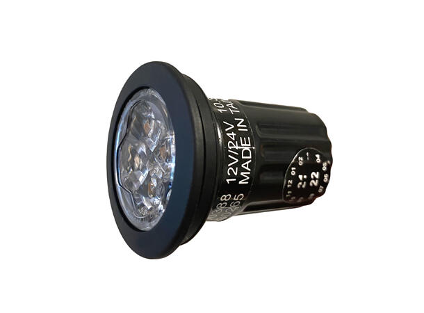 VP Hideaway Flash 4-LED Ø26,4 / Bor 26mm  For innfelling 