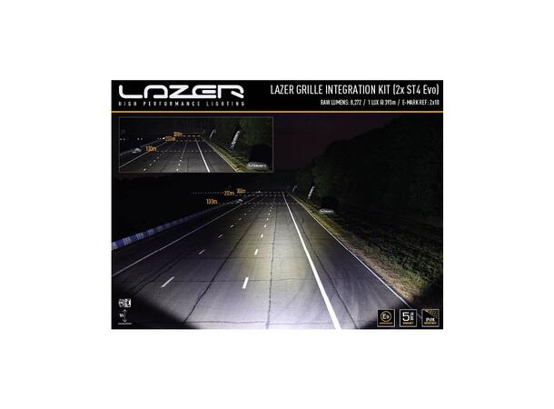 Lazer® Grillkit med ST4 Evolution Til Vito 2021-2023 m/Canbus Modernum 