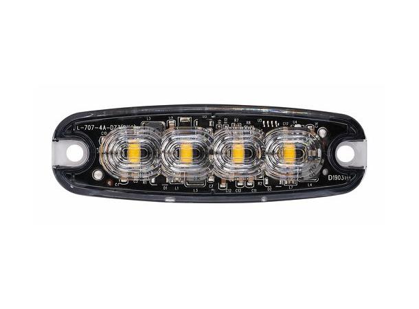 VP 4-LED Ultra-Thin Blitz H: 31 B:98 D: 6,6mm. Multivolt.