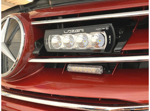 VP 6 LED Slim Grille Blitz B92mm H19mm D21mm 