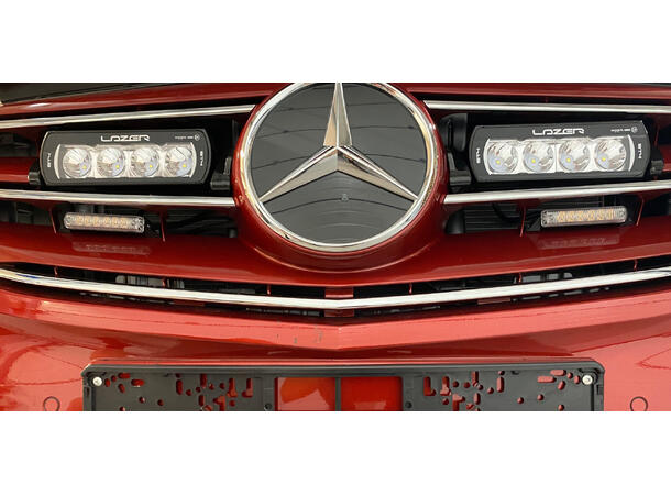 VP 6 LED Slim Grille Blitz B92mm H19mm D21mm 