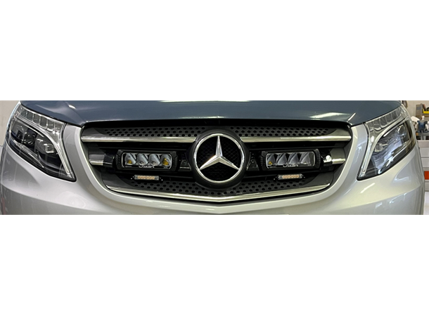 VP 6 LED Slim Grille Blitz B92mm H19mm D21mm