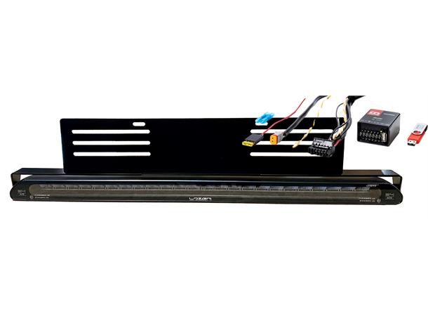 Lazer® Lyspakke med Linear 24 ELITE m/ Canbus og skiltbrakett