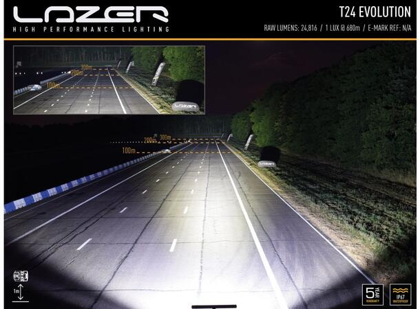 Lazer® Roof Kit med Lazer T24 Evolution Til Mercedes X-Klasse 17+ med Rails 
