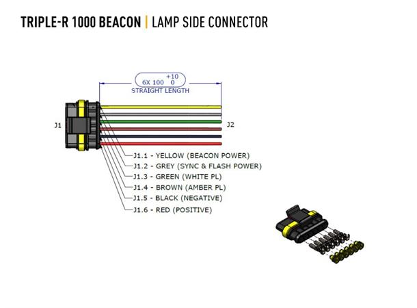 Lazer Triple-R 1000 G2 - Beacon Gen2. Med varsellys. 9240 Lumen.