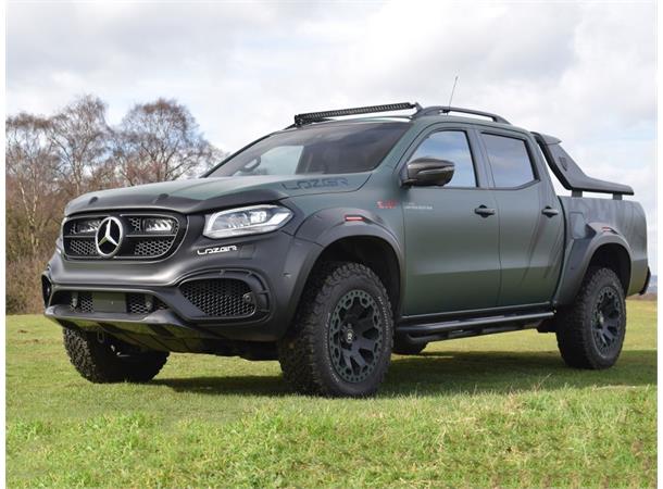 Lazer® Roof Kit med Lazer Linear 36 Til Mercedes X-Klasse 17+ med Rails