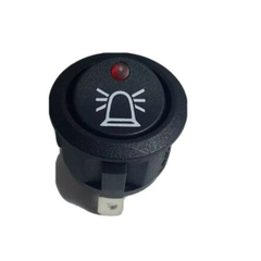 VP Bryter Varsellys Belyst symbol. 12V 20A  Ø20