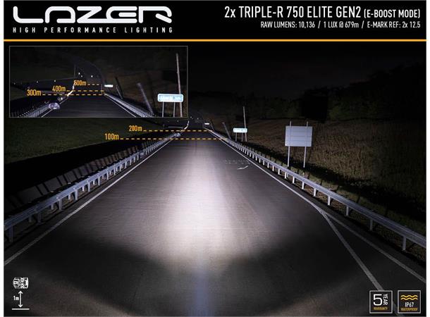 Lazer® Grillkit med Triple-R 750 ELITE Til Transporter T6.1 / Canbus Modernum