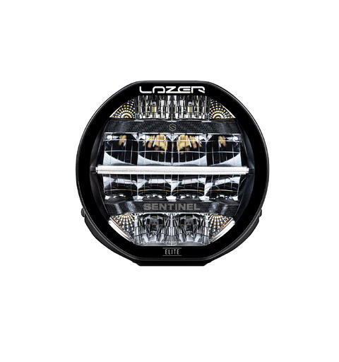 Lazer® Sentinel 7 ELITE Sort. Med Parklys. 10248  Lumen.