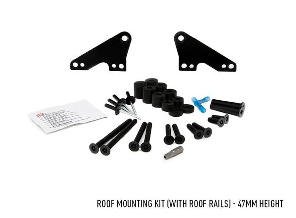 Lazer® Roof Kit med Lazer T24 Evolution Til Isuzu D-MAX 12+ Med Rails 