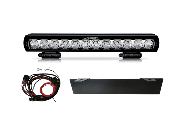 Lazer® ST12 EVO Komplett pakke Universal. Med skiltplate sentermont.