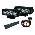 Lazer® Lyspakke med Lazer ST4 Evolution Universal. Med skiltplate sentermont.