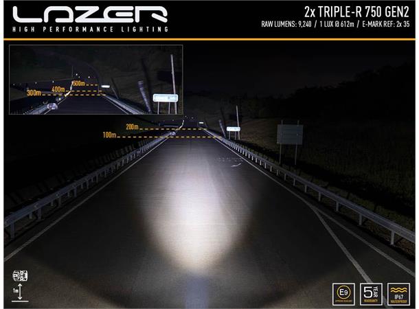 Lazer® Grillkit med Triple-R 750 Til Mercedes Sprinter 2018+ W907