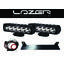 Lazer® Lyspakke med Lazer ST6 Evolution Universal. Med skiltplate sentermont.
