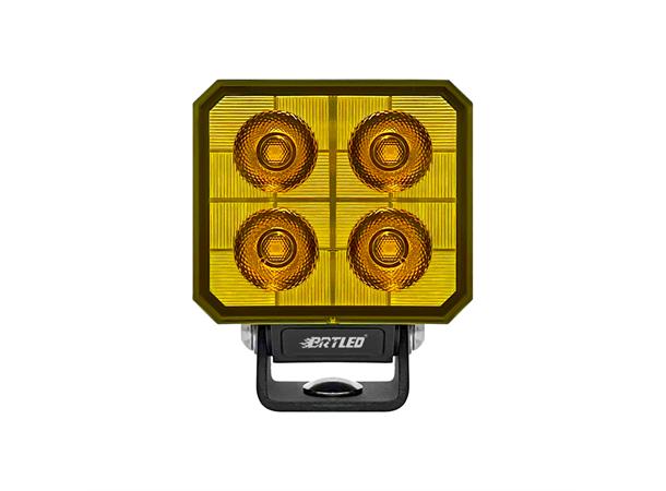 BRT Edgeless 40 LED Gult glass 3400 Lumen. B75 x H103 x D55mm