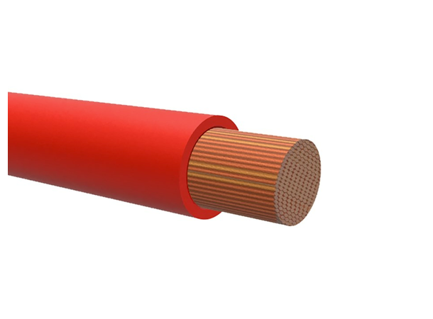6mm2 Kabel Rød Automotive kabel selges kun på 25 rull