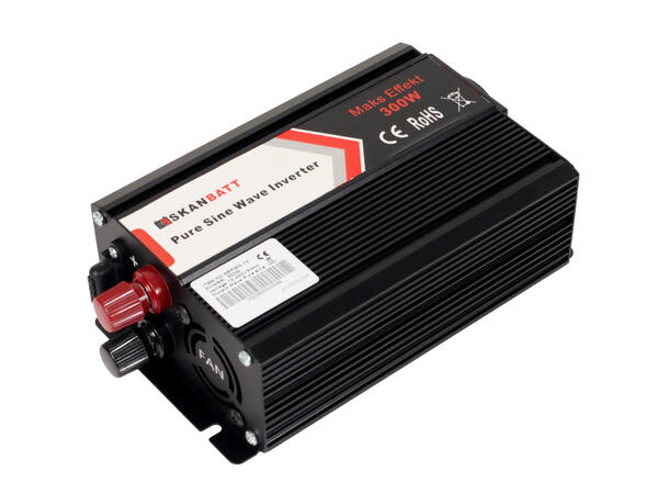 Skanbatt inverter 12V 300W Ren Sinus 