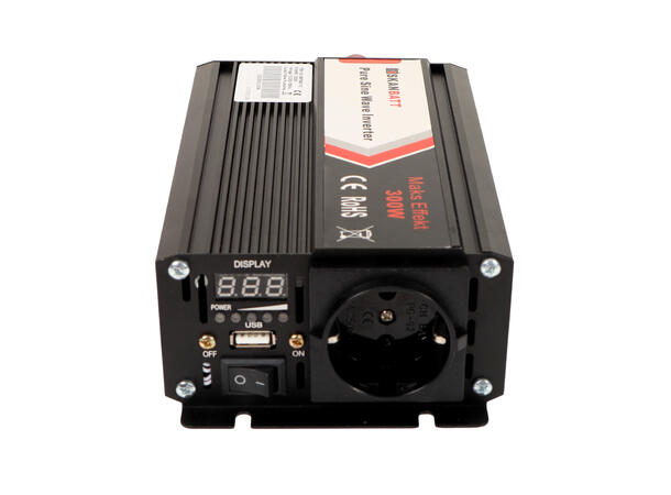 Skanbatt inverter 12V 300W Ren Sinus