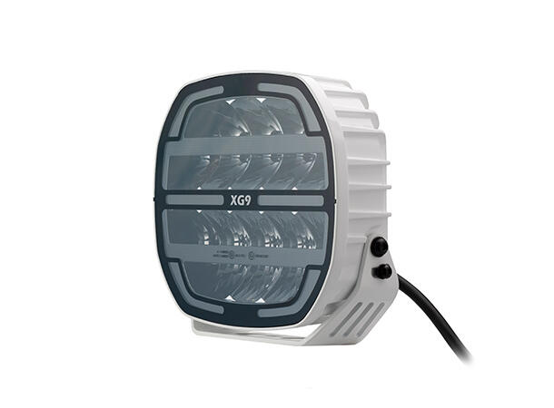 XG9 LED  Driving Light White Multicolor Parklys Hvit, Gul og Grønn.