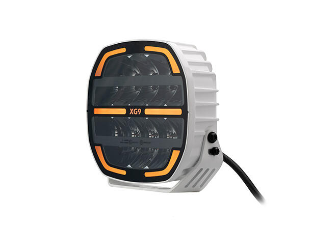 XG9 LED  Driving Light White Multicolor Parklys Hvit, Gul og Grønn.