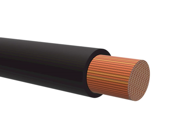 6mm2 Kabel Svart Automotive kabel selges kun på 25 rull