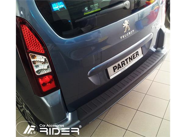 Rider Bakfangerbeskytter Plast m/lim Partner / Berlingo 2008-2018