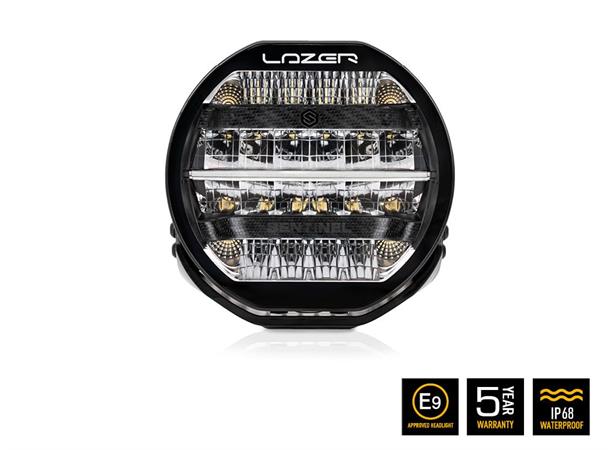 Lazer® Sentinel 9 BLACK Sort. 9 tommer. 9520 Lumen.