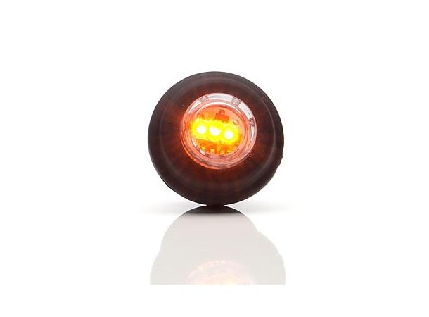 Strands Markeringslys Orange LED 12/24V ytter.dim 30mm