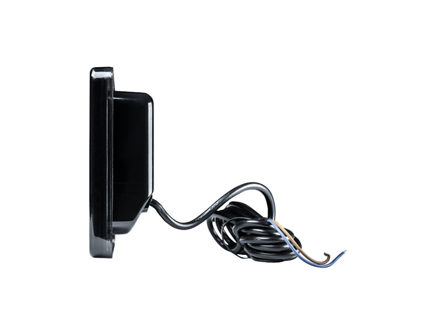 IZE LED Dark Knight Firkantet, Sotet, Bak,brems og blinklys 