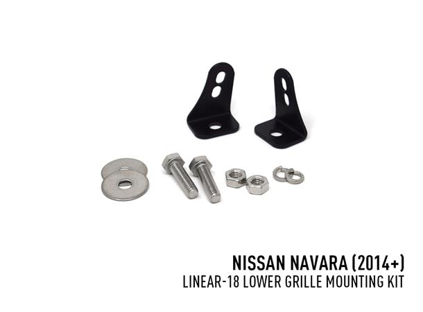 Lazer® integrasjon frontfanger Linear 18 til Navara 14+