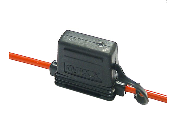 Sikringsholder med lokk MIDI L 500MM,  2.5mm2,  max 40A,  Rød kabel