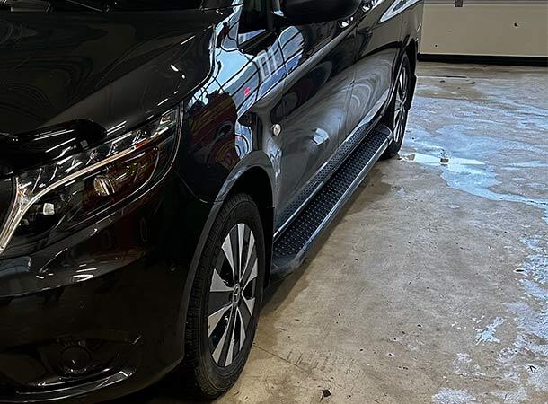 Turtle Sapphire Stigtrinn Sort MB Vito 2014 - 2024+ A1 og A2