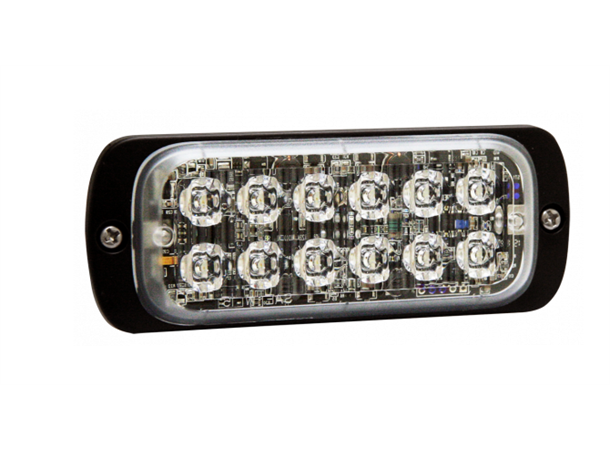 VP 12 LED Slim Blitz L114x B43x D9 MM  Gul 10-30V