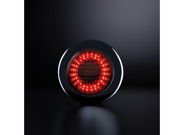IZE LED Dark Knight Sotet glass, Revers, Tåkelys