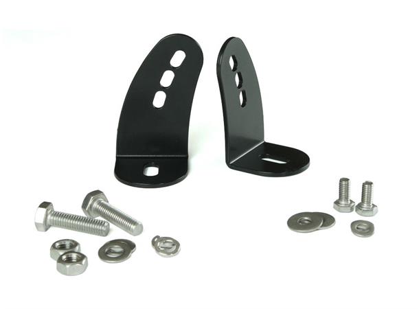 Lazer® Sidemontering sett. Sort. Passer alle lamper.