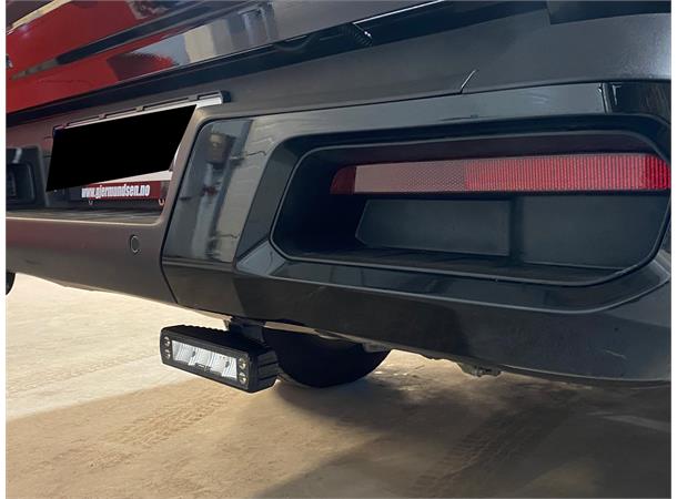 Ryggelyspakke med BRT Dual slim 2 x Lamper, og ledningsnett.
