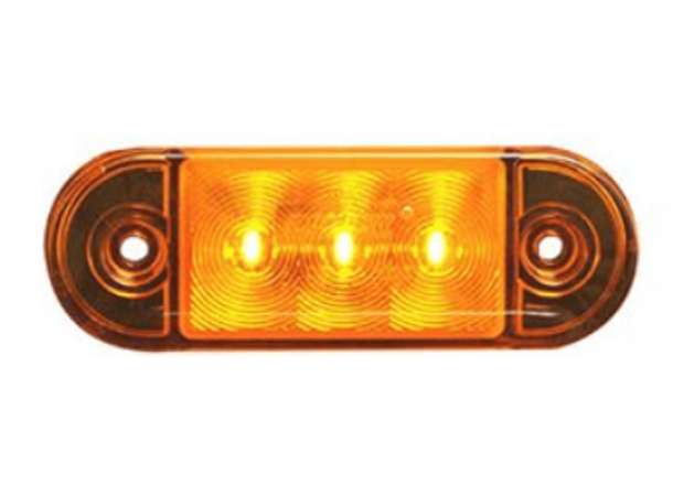 Markeringslys LED Oransje 12/24V