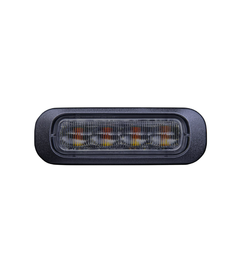 Strands DARK KNIGHT gul 4 LED smoke lens L 95MM D 31MM H 15MM