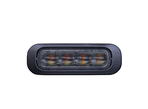 Strands DARK KNIGHT gul 4 LED smoke lens L 95MM D 31MM H 15MM