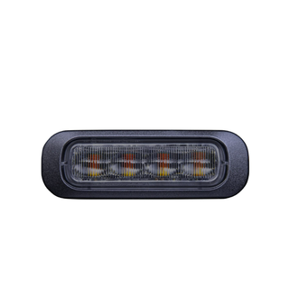 Strands DARK KNIGHT gul 4 LED smoke lens L 95MM D 31MM H 15MM