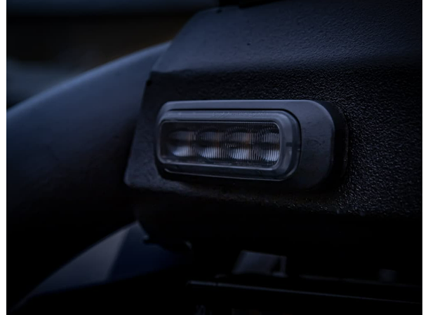 Strands DARK KNIGHT gul 4 LED smoke lens L 95MM D 31MM H 15MM 