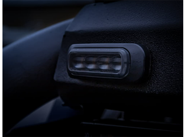 Strands DARK KNIGHT gul 4 LED smoke lens L 95MM D 31MM H 15MM